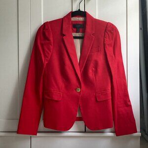 Beautiful red J. Crew blazer